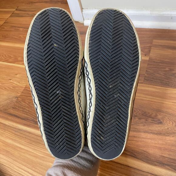 GOLDEN GOOSE Superstar Scribble White Leather Skateboard Sneaker Shoes Size US 8 - Picture 16 of 16